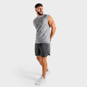 Wolf Seamless Tank - Grey