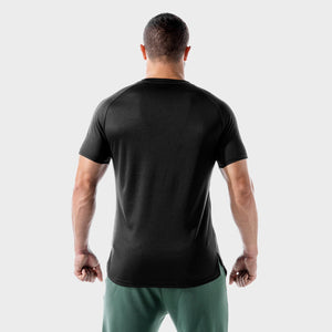 LAB360° Recycled Mesh Tee - Black