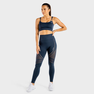 Meta Sports Bra - Navy