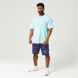 Golden Era Core Oversized Tee - Angel Blue