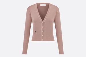 Cardigan • Melocoton Pink Cashmere and Silk Knit