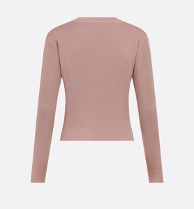 Cardigan • Melocoton Pink Cashmere and Silk Knit