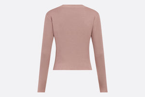 Cardigan • Melocoton Pink Cashmere and Silk Knit