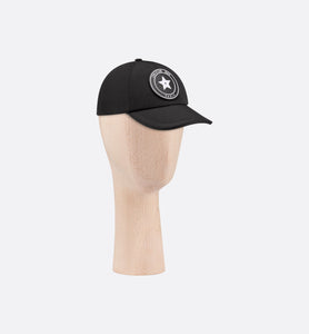 D-Player Cap • Black Cotton Blend