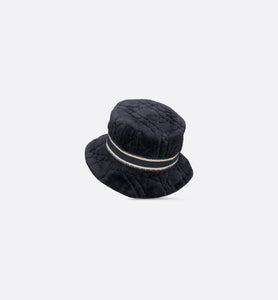 D-Bobby Cannage Small Brim Bucket Hat • Deep Blue Shearling