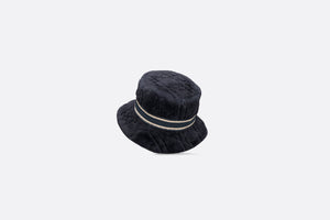 D-Bobby Cannage Small Brim Bucket Hat • Deep Blue Shearling