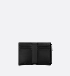 Vertical Compact Card Holder • Black CD Diamond Canvas