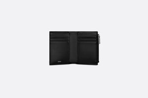 Vertical Compact Card Holder • Black CD Diamond Canvas