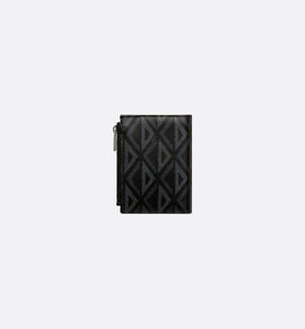 Vertical Compact Card Holder • Black CD Diamond Canvas