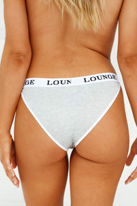 Bamboo Triangle Briefs - Grey