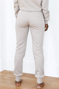 Fitted Joggers - Mink