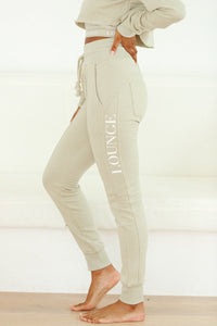 Rope Cord Joggers - Olive