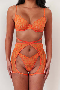 Paris Intimates Bra (Set) - Orange