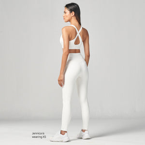 Ultimate Double Layer Leggings - White