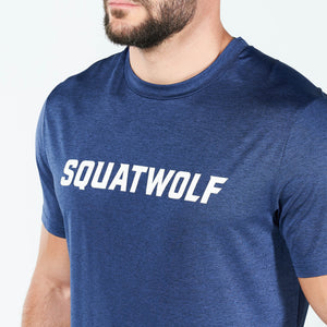 Core AeroTech Muscle Tee - Navy Marl