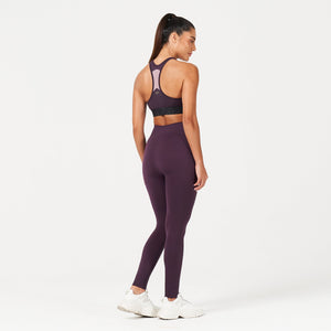 Lab360° Seamless Cuffed Leggings - Plum Perfect