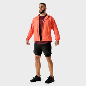 LAB360° Performance Windbreaker - Hot Coral