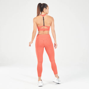 Serpent 7/8 Leggings - Mineral Red