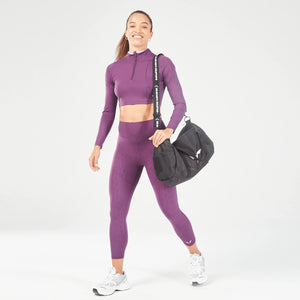Serpent 7/8 Leggings - Shadow Purple