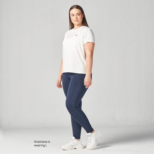 Essential Relaxed Fit Tee - Pearl White