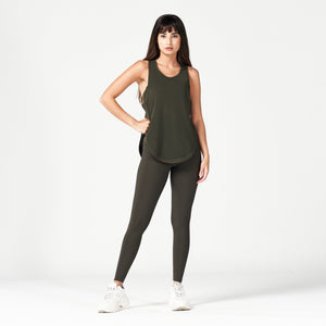 Code All Day Tank - Khaki