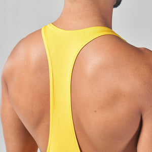 Essential Gym Stringer - Yellow