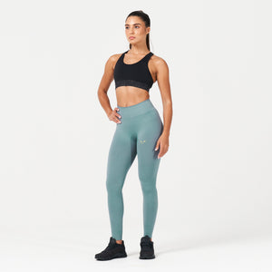 Lab360° Seamless Cuffed Leggings - Goblin Blue