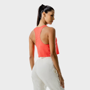 LAB360° Crop Tank - Hot Coral