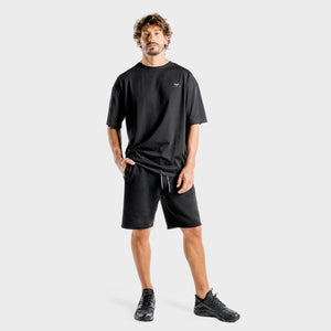 Luxe Oversize Tee - Onyx