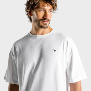 Luxe Oversize Tee - White