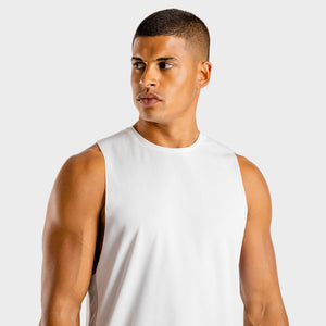 Flux Basketball Tank - White