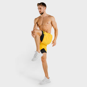 Batman 2-in-1 Shorts - Yellow