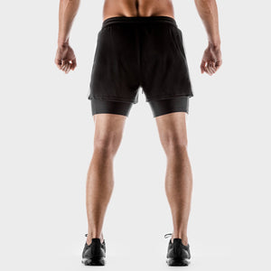 Hybrid Performance 2-in-1 Shorts - Onyx