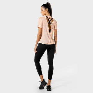 Women's Fitness - Oversized Tee - Peachy Keen
