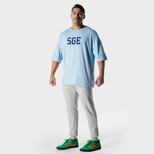 Golden Era Oversized T-shirt - Bluebell