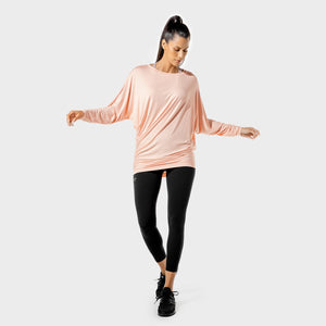 Women's Fitness - Drape Tee - Peachy Keen
