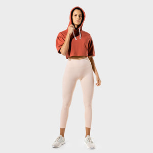 Women's Fitness - Crop Hoodie - Copper Coin