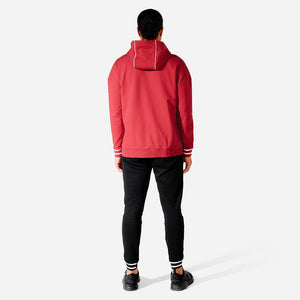 Hybrid Vertical Hoodie - Red