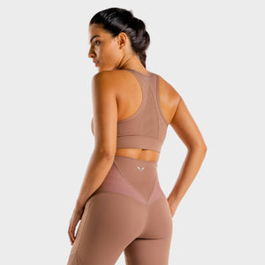 Wolf Sports Bra - Blush