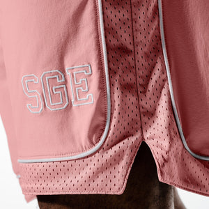 Golden Era Basketball Shorts - Flamingo Pink Marl