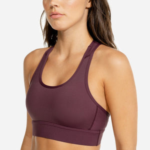 Limitless Plush Bra - Mulberry