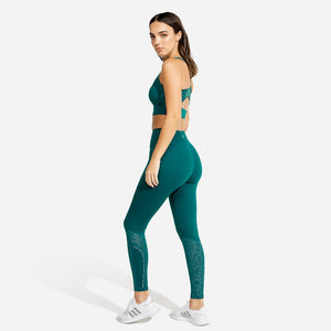 Limitless Snake Leggings - Sea Green
