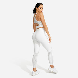 Limitless Snake Leggings - Snow