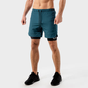 Limitless 2-in-1 Shorts - Teal