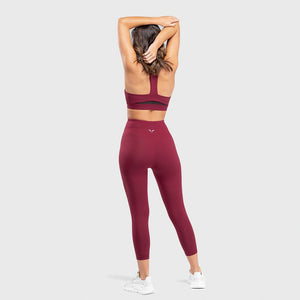 Warrior High-Waisted Cropped Leggings - Brave