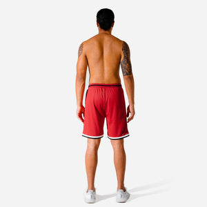 Hybrid Basketball Shorts - Red