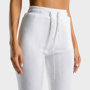 Luxe Joggers - White