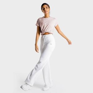 Luxe Wide Leg Pants - White