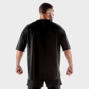 Hybrid Oversize Tee - Onyx