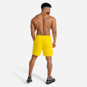 Evolve Gym Shorts - Yellow